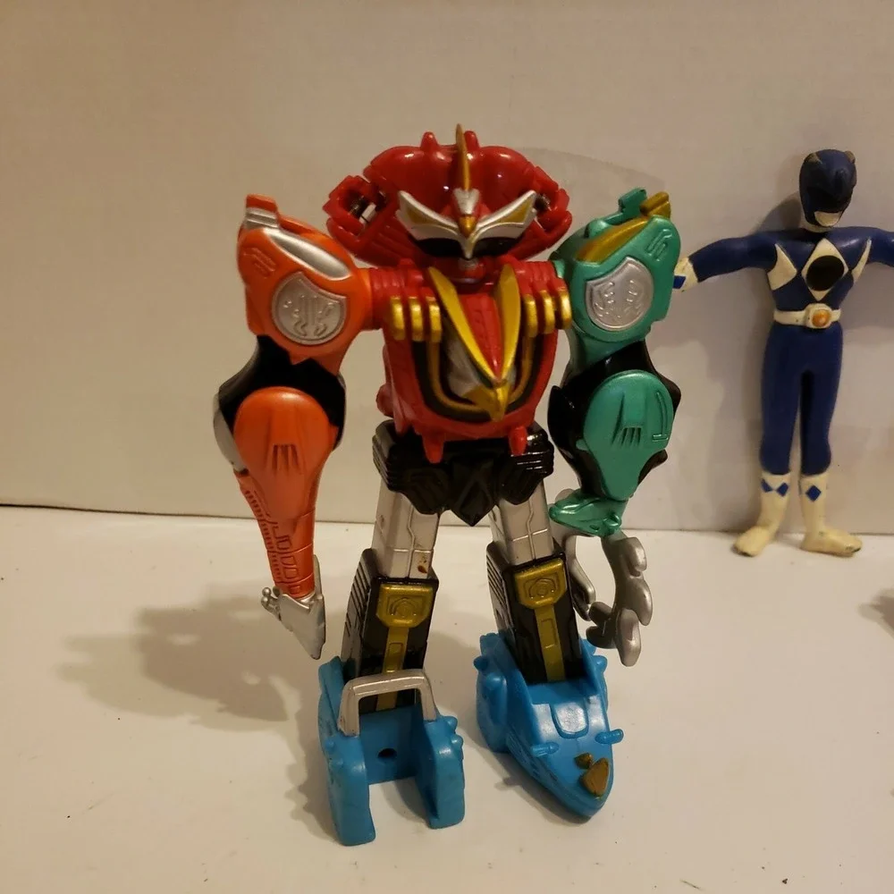 Power‎ Rangers Quantum Ranger TIME FORCE Strata Cycle Figures Lot of 4 Plane